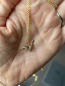 Preview: Kette Dinosaurier Sterlingsilber Gold Tierschmuck tierisches minimalistisches Geschenk für sie Frauen Schwester Freundin Mutter